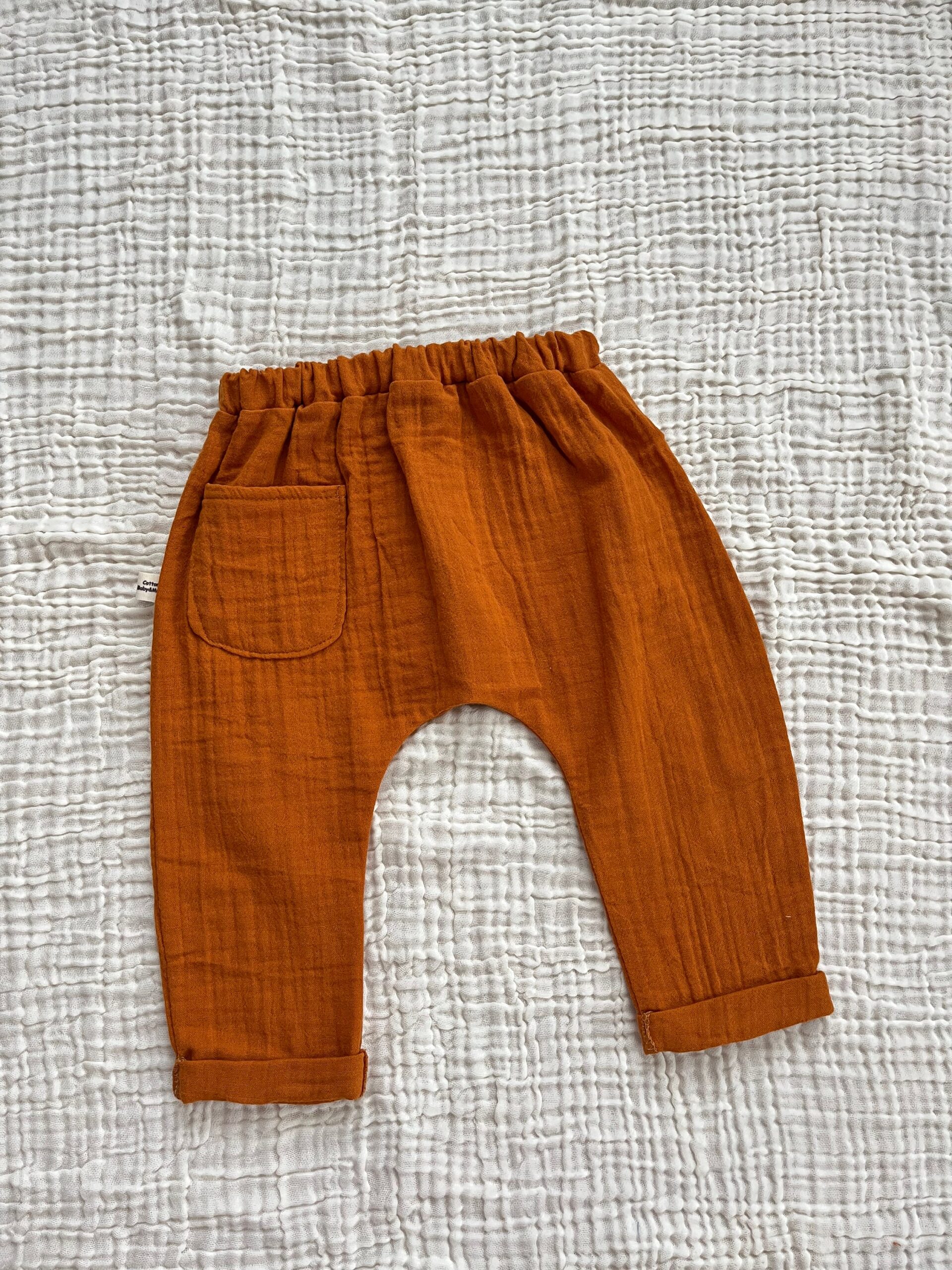Baby Muslin Harem Pants - Image 6