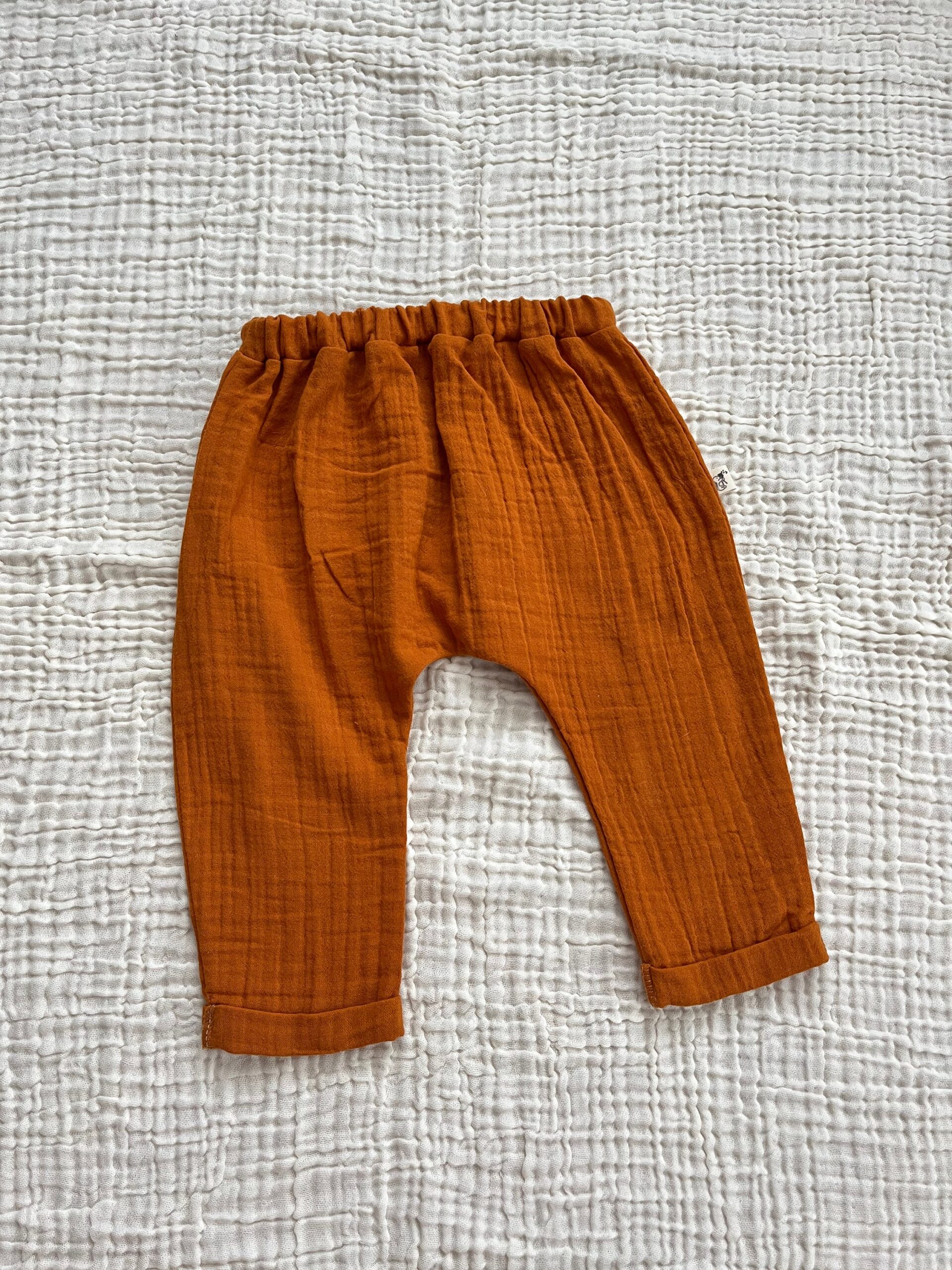 Baby Muslin Harem Pants - Image 8